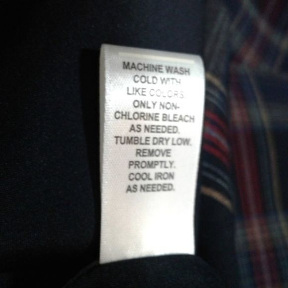 Cato navy and red plaid Peplum blazer - Picture 4 of 6